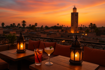 The Best Rooftop Bars and Restaurants in Marrakech with a View