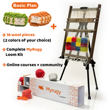 MyRugy Craft Box Starter Pack | Rug Craft Kit