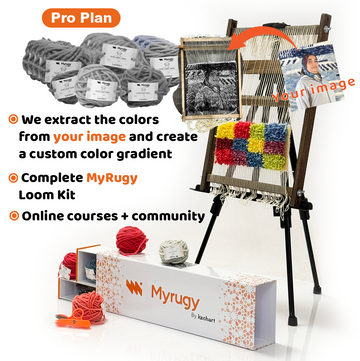 MyRugy Craft Box – Premium/Artisan | Premium Rug Kit